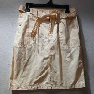 Women's Cream Skirt